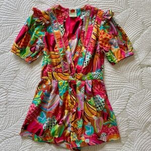 FARM Rio Colorful Tropical Jumpsuit